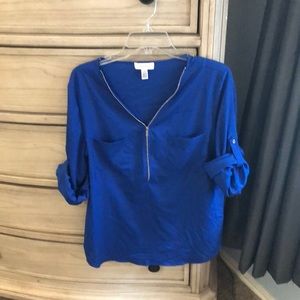 Blue Calvin Klein blouse